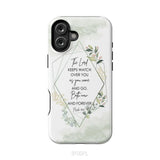 The Lord keeps watch over you as you come and go phone case | Bible verse phone cases iPhone 16 Plus / Tough Case