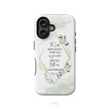 The Lord keeps watch over you as you come and go phone case | Bible verse phone cases iPhone 16 / Tough Case