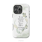 The Lord keeps watch over you as you come and go phone case | Bible verse phone cases iPhone 16 Pro Max / Tough Case