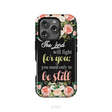 The Lord will fight for you Exodus 14:14 phone case | Christian phone cases iPhone 16 Pro / Tough Case