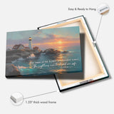Proverbs 18:10 Christian wall décor, fortified tower verse gift for birthdays, housewarmings, or hard times.