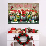 Today I choose faith hope love peace joy Christmas Christian wall art canvas