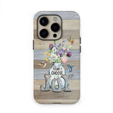 Today I choose joy hummingbird floral phone case