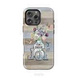 Today I choose joy hummingbird floral phone case iPhone 16 Pro Max / Tough Case