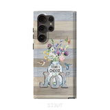 Today I choose joy hummingbird floral phone case Samsung Galaxy S23 Ultra / Tough