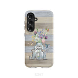 Today I choose joy hummingbird floral phone case Samsung Galaxy S24 / Tough