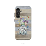 Today I choose joy hummingbird floral phone case Samsung Galaxy S25 / Tough Case