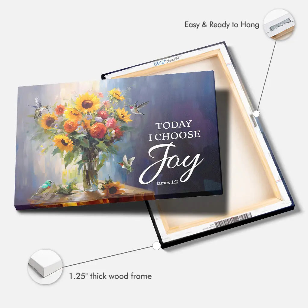 Today I Choose Joy Christian Wall Decor