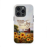 Today I Choose Joy James 1:2 American Farm Phone Case