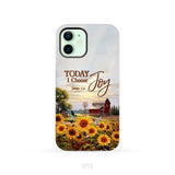 Today I Choose Joy James 1:2 American Farm Phone Case iPhone 12 / Tough Case