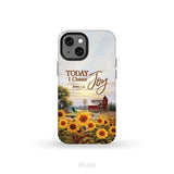 Today I Choose Joy James 1:2 American Farm Phone Case iPhone 13 Mini / Tough Case