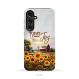 Today I Choose Joy James 1:2 American Farm Phone Case Samsung Galaxy S24 Plus / Tough Case