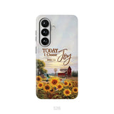 Today I Choose Joy James 1:2 American Farm Phone Case Samsung Galaxy S26 Plus / Tough Case