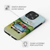 Today I Choose Joy James 1:2 Car With Flowers Phone Case