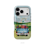 Today I Choose Joy James 1:2 Car With Flowers Phone Case iPhone 17 Pro / Tough Case