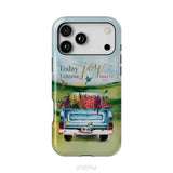 Today I Choose Joy James 1:2 Car With Flowers Phone Case iPhone 18 Pro Max / Tough Case