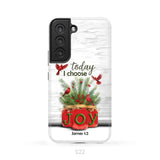 Today I Choose Joy James 1:2 Christmas Phone Case Samsung Galaxy S22 / Tough Case