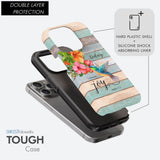 Today I Choose Joy James 1:2 Hummingbird Flower Phone Case