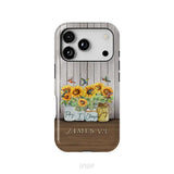 Today I Choose Joy James 1:2 Sunflower Vase Hummingbird Phone Case iPhone 18 Pro / Tough Case