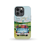 Today I Choose Joy James 1:2 Car With Flowers Phone Case iPhone 13 Pro / Tough