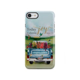 Today I Choose Joy James 1:2 Car With Flowers Phone Case iPhone SE 2020 / Tough