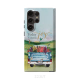 Today I Choose Joy James 1:2 Car With Flowers Phone Case Samsung Galaxy S23 Ultra / Tough