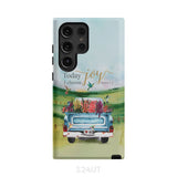 Today I Choose Joy James 1:2 Car With Flowers Phone Case Samsung Galaxy S24 Ultra / Tough