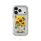 Today I Choose Joy Sunflower & Butterfly Vase Phone Case iPhone 18 Pro / Tough Case
