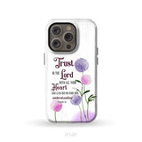 Trust in the Lord With All Your Heart Proverbs 3:5 Dandelions Flowers Phone Case iPhone 14 Pro / Tough Case