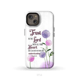 Trust in the Lord With All Your Heart Proverbs 3:5 Dandelions Flowers Phone Case iPhone 14 / Tough Case