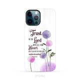Trust in the Lord With All Your Heart Proverbs 3:5 Dandelions Flowers Phone Case iPhone 12 Pro Max / Tough Case