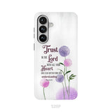 Trust in the Lord With All Your Heart Proverbs 3:5 Dandelions Flowers Phone Case Samsung Galaxy S26 Plus / Tough Case