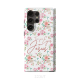 Turn your eyes upon Jesus Christian phone case Samsung Galaxy S23 Ultra / Tough