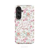 Turn your eyes upon Jesus Christian phone case Samsung Galaxy S24 Plus / Tough