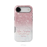When I am afraid I put my trust in you Psalm 56:3 phone case iPhone 17 Air / Tough Case