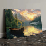 Faith-based wall art with Isaiah 58:11, a beautiful Christian gift for home or office decor.