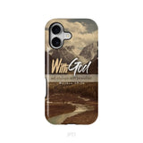 With God All Things Are Possible Matthew 19:26 Phone Case iPhone 17 / Tough Case