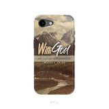 With God All Things Are Possible Matthew 19:26 Phone Case iPhone 17e / Tough Case