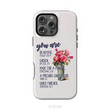 You Are Who God Says You Are Bible Verses Phone Case iPhone 16 Pro Max / Tough Case