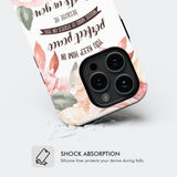 You keep Him in perfect peace Isaiah 26:3 Bible verse phone case