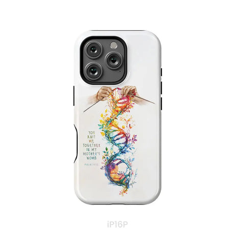 You Knit Me Together In My Mother’s Womb Psalm 139:13 Phone Case iPhone 16 Pro / Tough Case