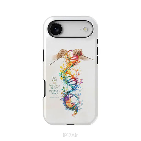You Knit Me Together In My Mother’s Womb Psalm 139:13 Phone Case iPhone 17 Air / Tough Case