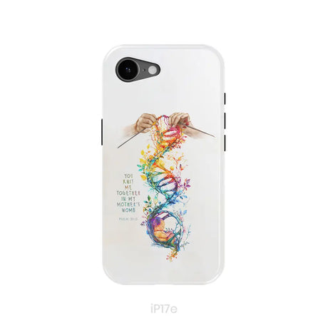 You Knit Me Together In My Mother’s Womb Psalm 139:13 Phone Case iPhone 17e / Tough Case