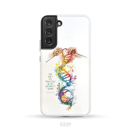 You Knit Me Together In My Mother’s Womb Psalm 139:13 Phone Case Samsung Galaxy S22 Plus / Tough Case