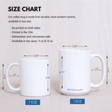 Size Chart Coffee Mug