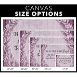 1 Samuel 1:27 For this child we have prayed wall art canvas Christian gifts for kids