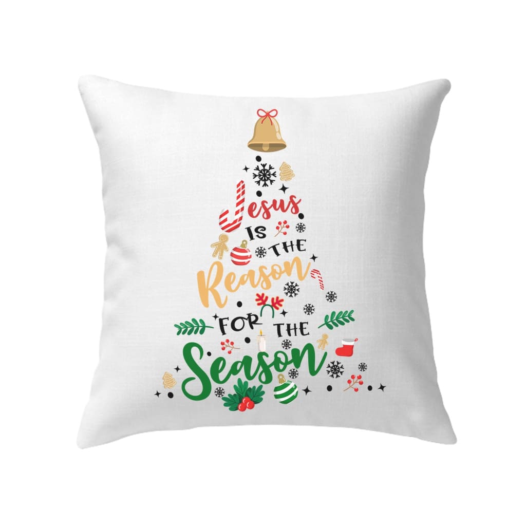 Jesus is the reason for the season pillow