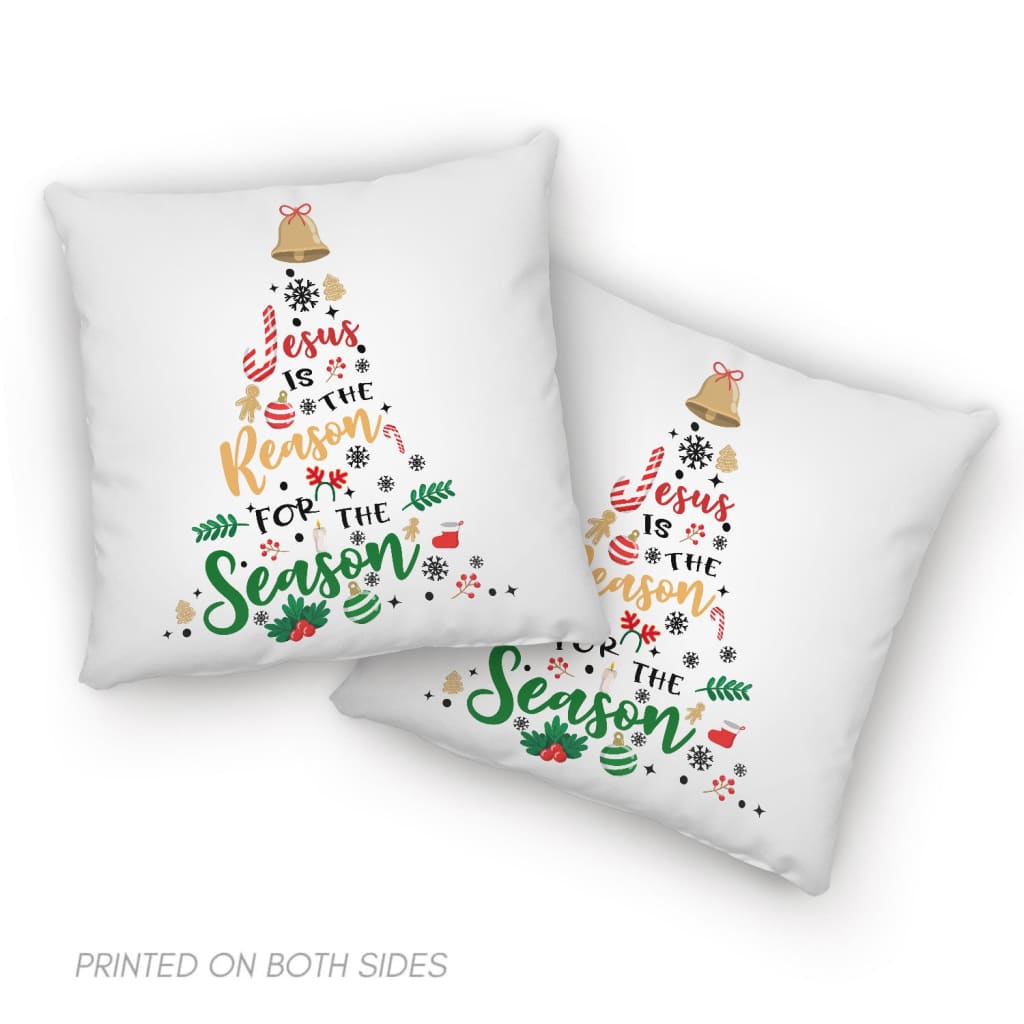 Jesus is the reason for the season pillow