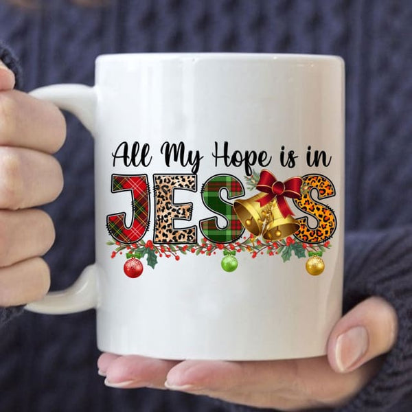 Jesus Family Friends - Christmas Mugs Set