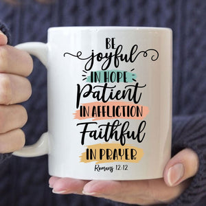 be joyful in hope Mug – LIV & Company